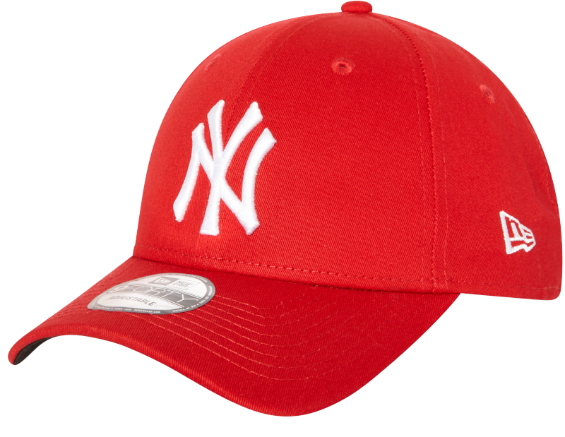 New York Yankees New Era 9FORTY Cloth Strap - Red
