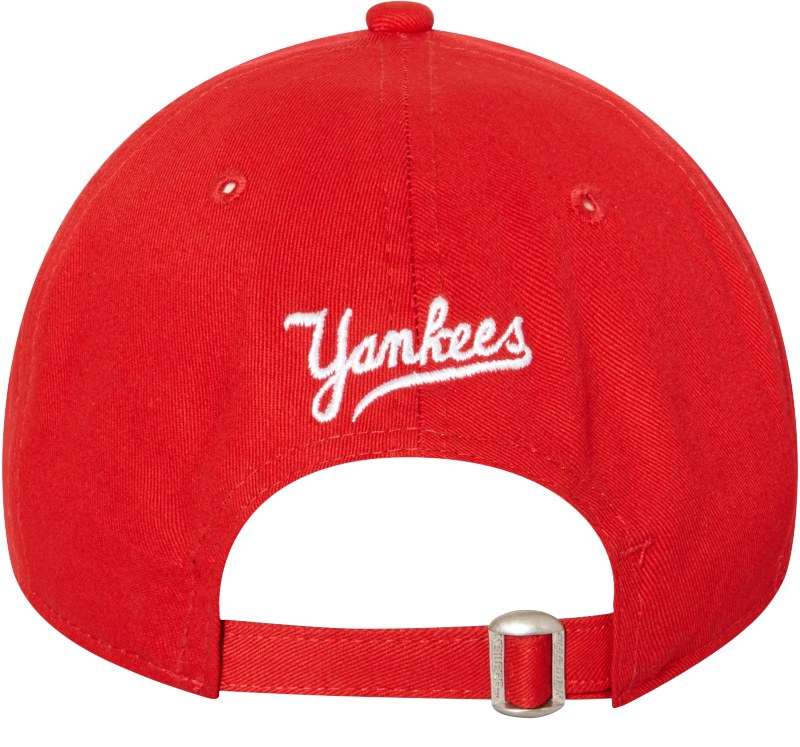 New York Yankees New Era 9FORTY Cloth Strap - Red