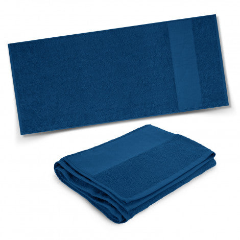 Cotton Terry Towel - Dark Blue