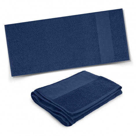 Cotton Terry Towel - Navy
