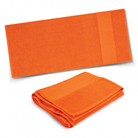Cotton Terry Towel - Orange