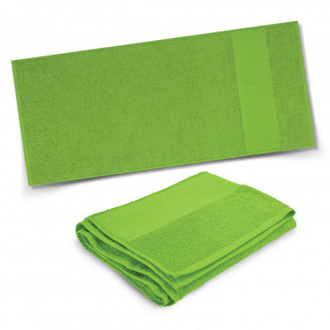 Cotton Terry Towel - Green