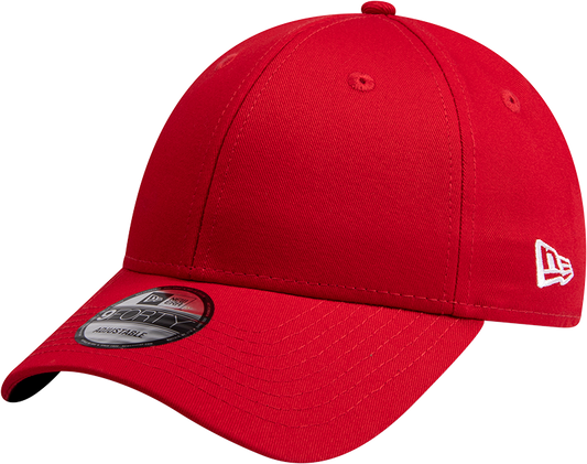 New Era 9FORTY Adjustable Snapback Blank Cap - Red