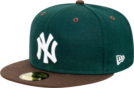 New York Yankees 59Fifty Fitted Cap - Walnut