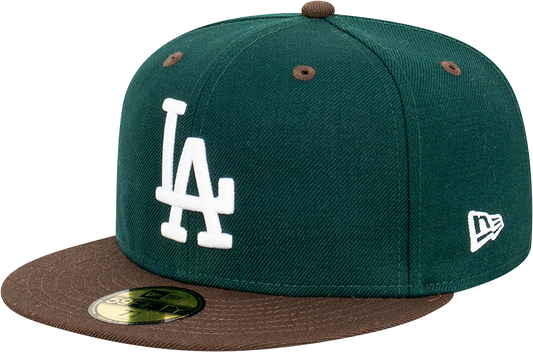 Los Angeles Dodgers 59Fifty Fitted Cap - Walnut