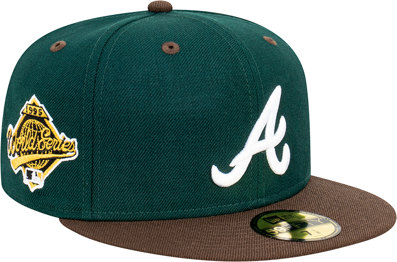 Atlanta Braves 59Fifty Fitted Cap - Walnut