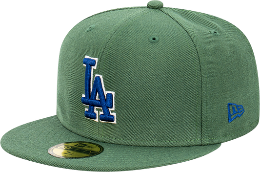 Los Angeles Dodgers 59Fifty Fitted Cap - Rifle Green