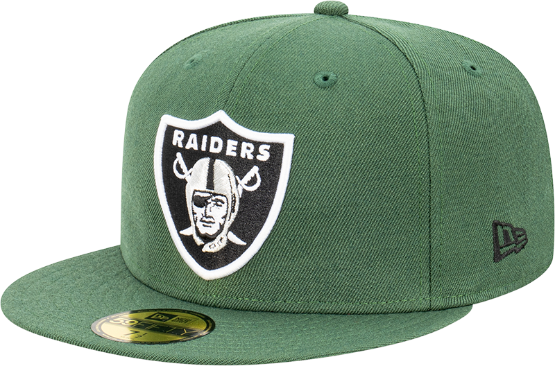 Oakland Raiders 59Fifty Fitted Cap - Rifle Green