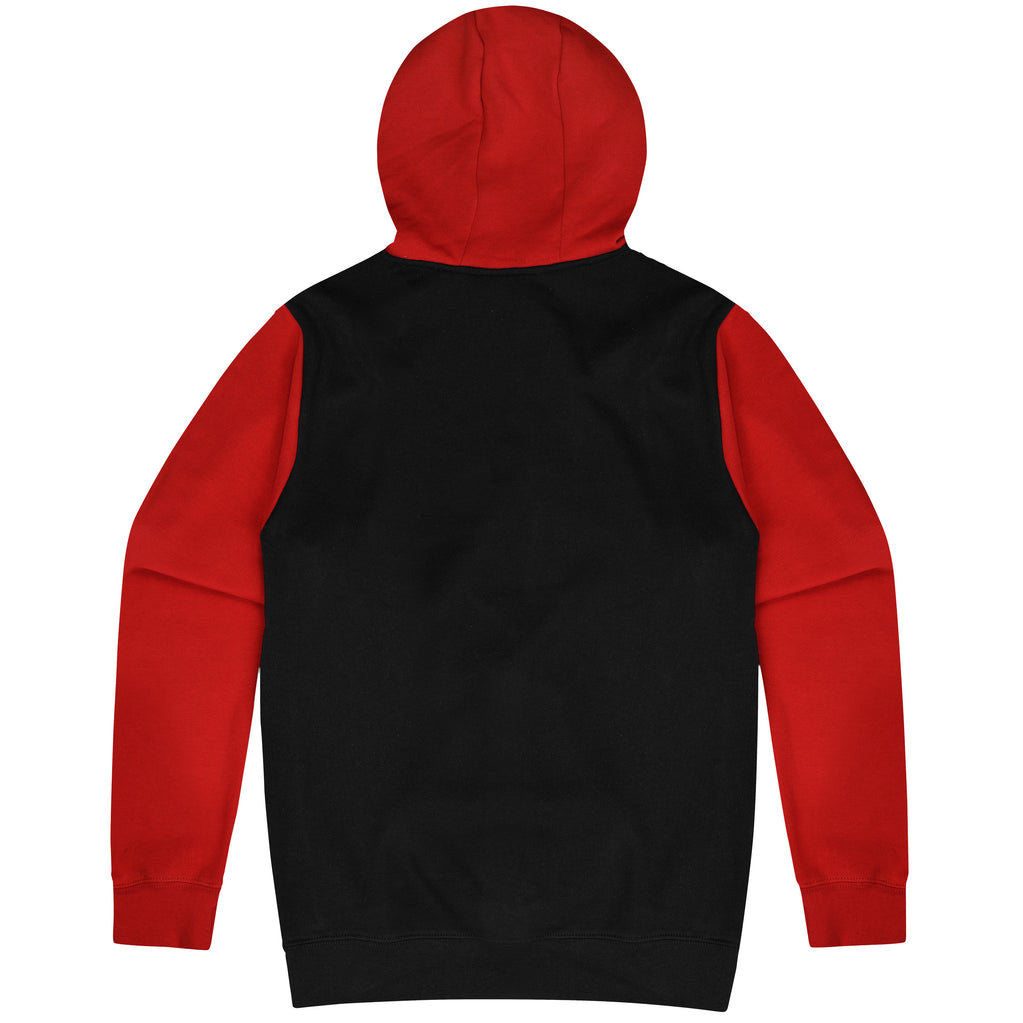 Monash Hoodie - Black & Red