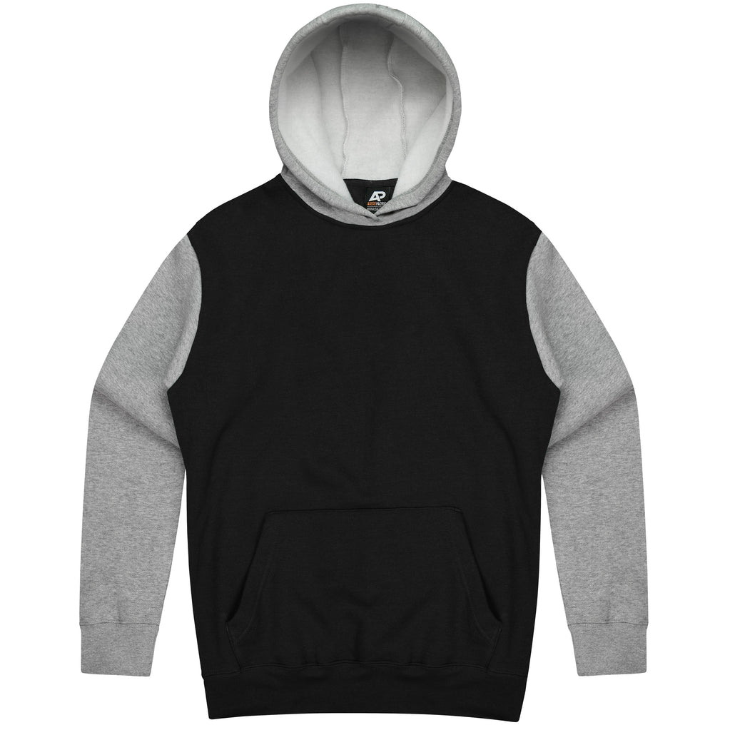 Monash Hoodie - Black & Grey