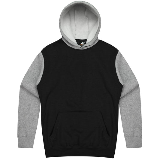 Monash Hoodie - Black & Grey