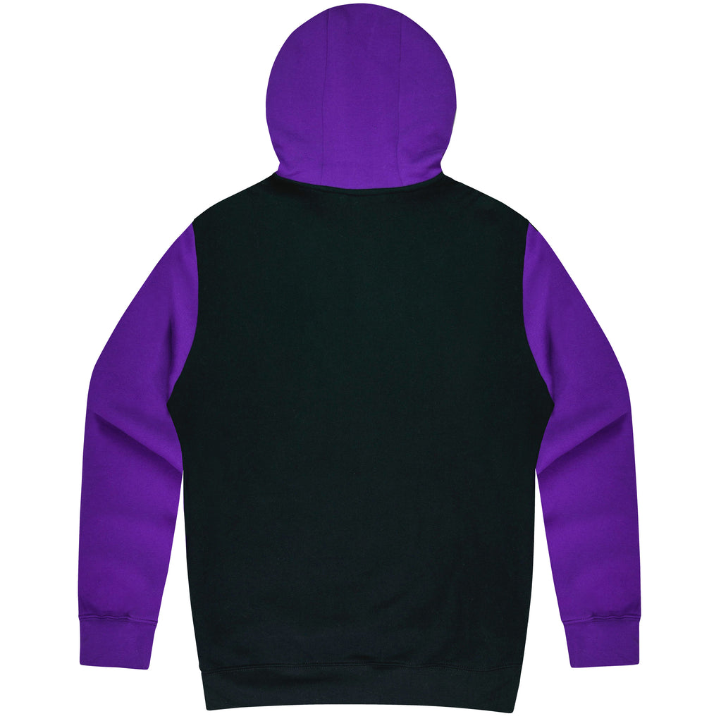 Monash Hoodie - Black & Purple