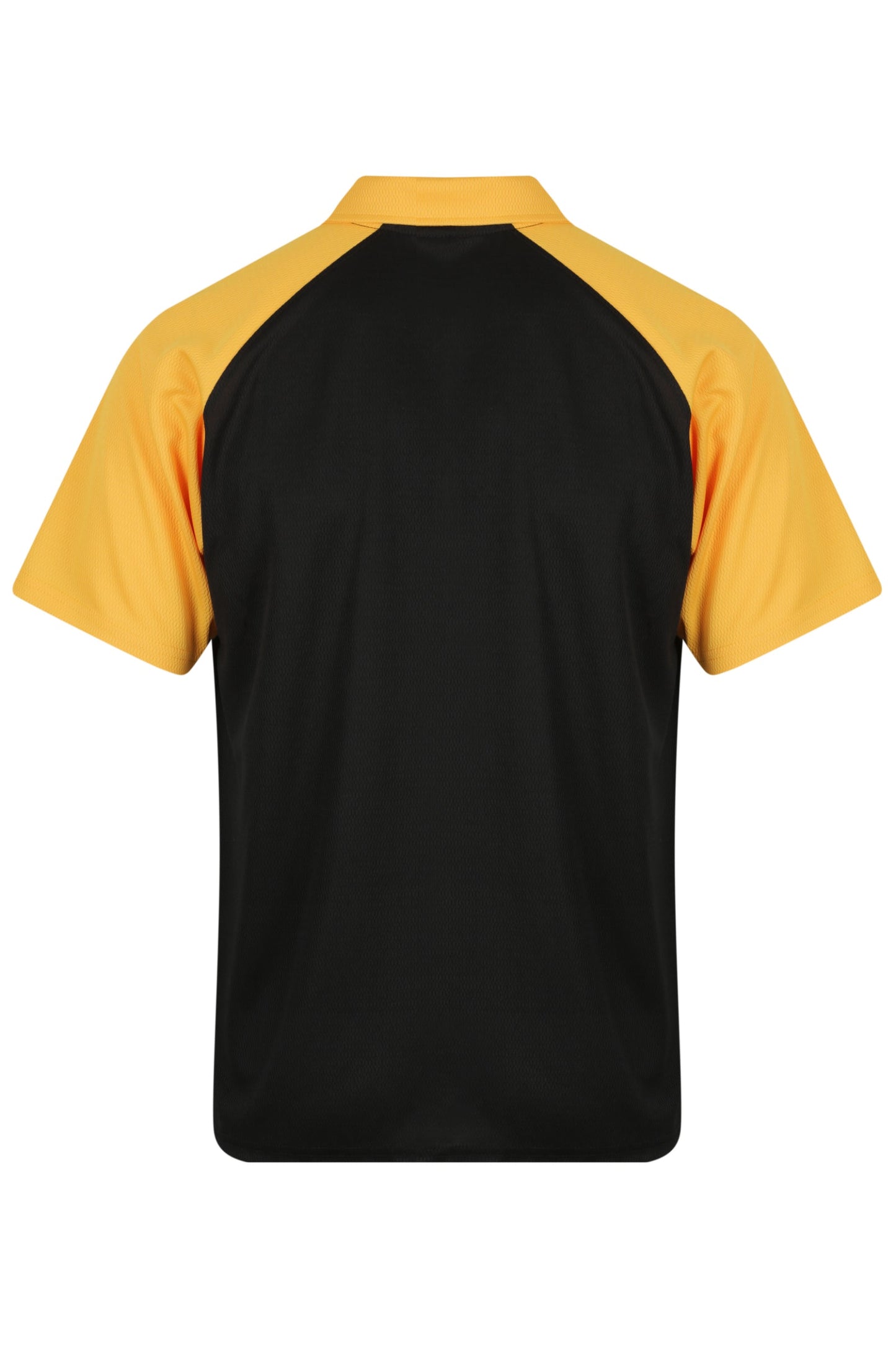 Manly Polo - Black & Yellow