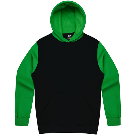 Monash Hoodie - Black & Green