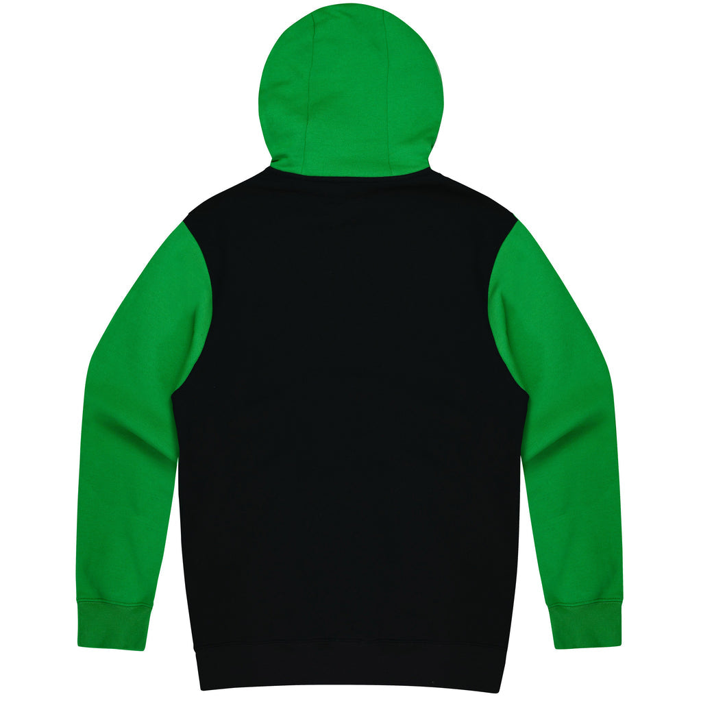 Monash Hoodie - Black & Green