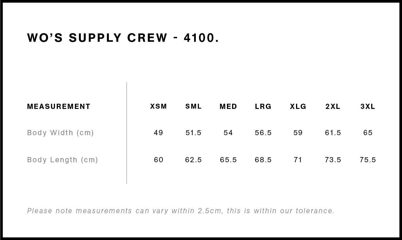 Supply Crew - Womans