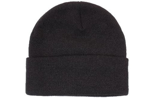 Rolldown Beanie - Black