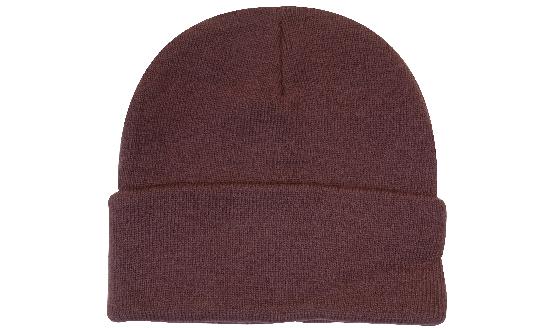 Rolldown Beanie - Maroon