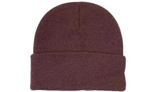 Rolldown Beanie - Maroon