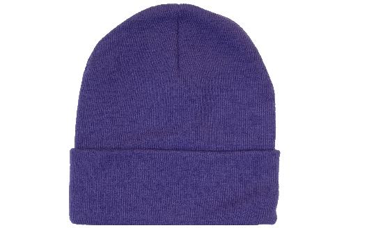 Rolldown Beanie - Purple