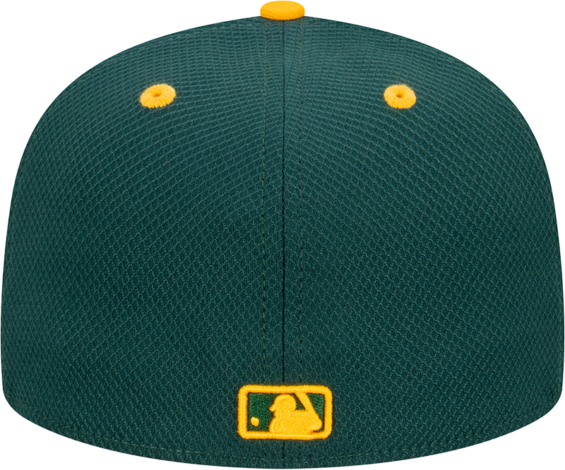 Oakland A's 59Fifty Fitted Cap - Green & Yellow