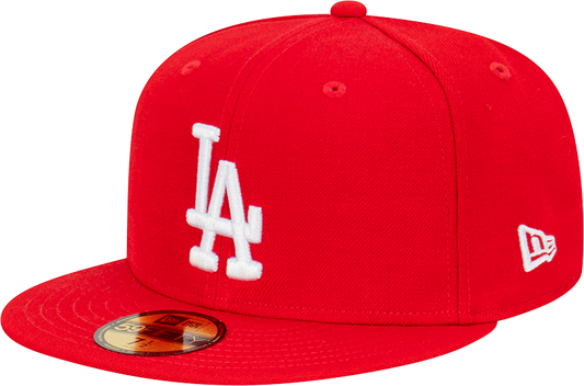 Los Angeles Dodgers 59Fifty Fitted Cap - Red