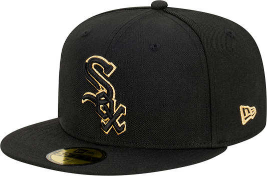 Chicago White Sox 59Fifty Fitted Cap - Black & Gold