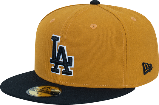 Los Angeles Dodgers 59Fifty Fitted Cap - Vintage Gold
