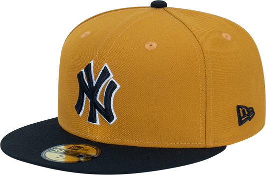 New York Yankees 59Fifty Fitted Cap - Vintage Gold