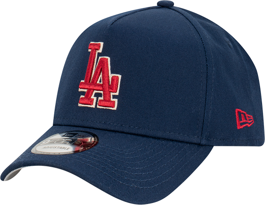 Los Angeles Dodgers 9FORTY A-Frame Snapback - Cardinal