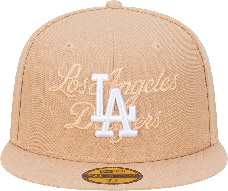 Los Angeles Dodgers 59Fifty Fitted Cap - Camel