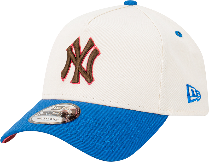 New York Yankees 9FORTY A-Frame Snapback Hat - Wine Cork