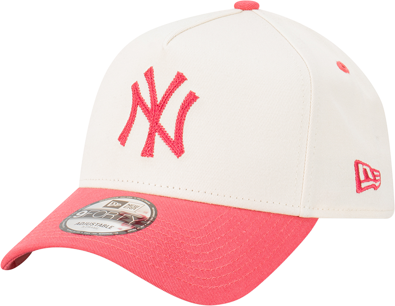 New York Yankees 9FORTY A-Frame Clothstrap - Wine Cork