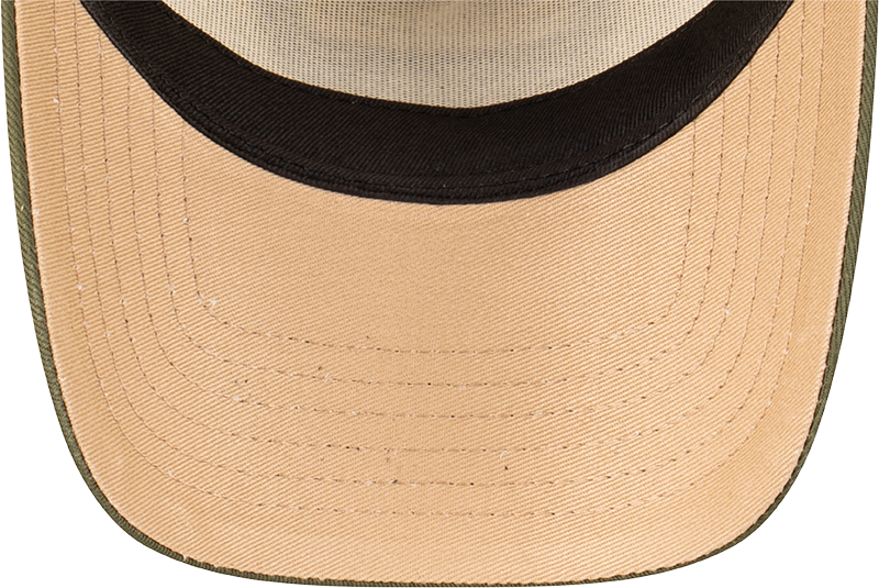 Los Vegas Raiders 9FORTY A-Frame Snapback - Wine Cork Olive