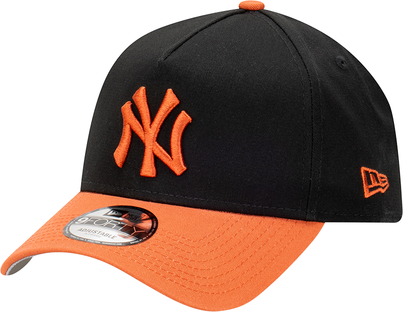New York Yankees New Era 9FORTY A-Frame Snapback Hat - Burnt Redwood