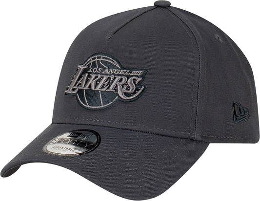 Los Angeles Lakers New Era 9Forty Snapback - Tonal Emboss Dark Graphite