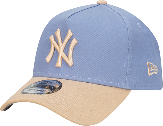 New York Yankees 9FORTY A-Frame Snapback - Blueberry Cream