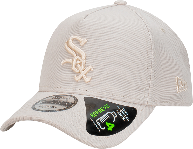 Chicago White Sox New Era 9Forty Snapback - Reprieve Stone Ivory
