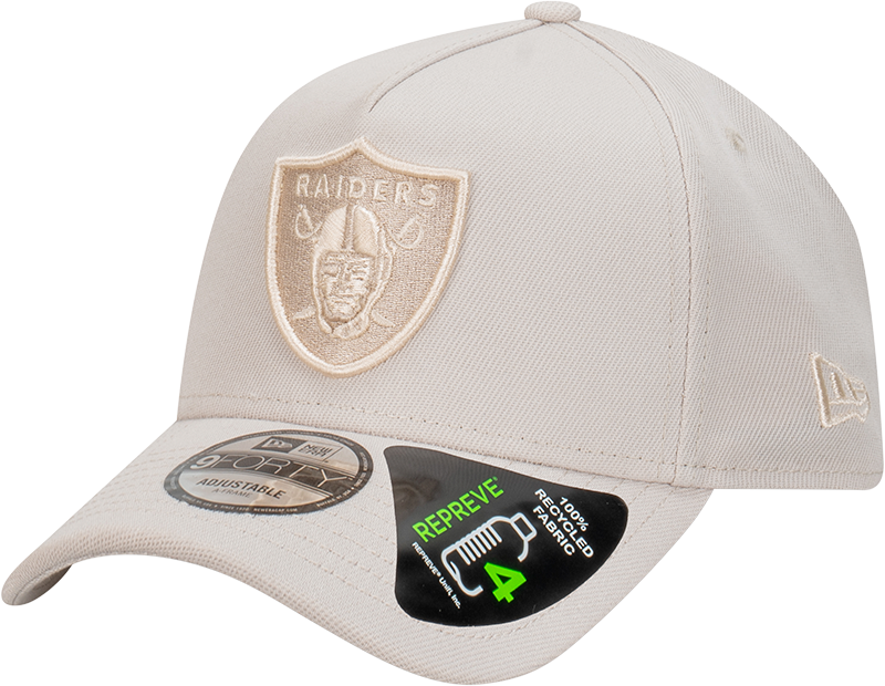 Oakland Raiders New Era 9Forty Snapback - Reprieve Stone Ivory
