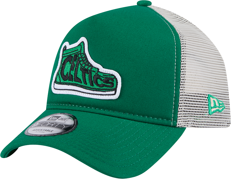 Boston Celtics 9FORTY A-Frame Trucker Snapback
