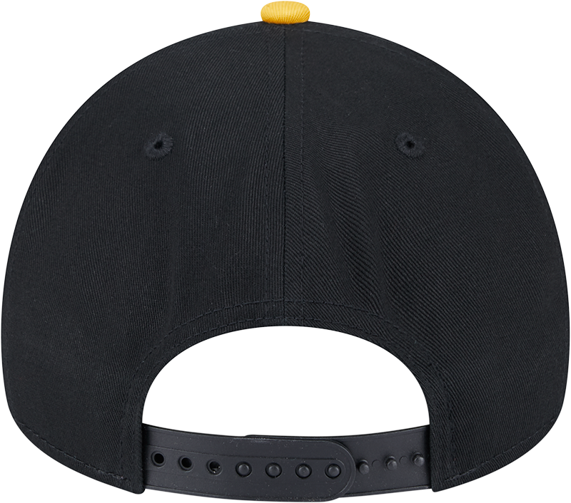 Pittsburgh Pirates 9FORTY A-Frame Snapback - Black and Gold Script