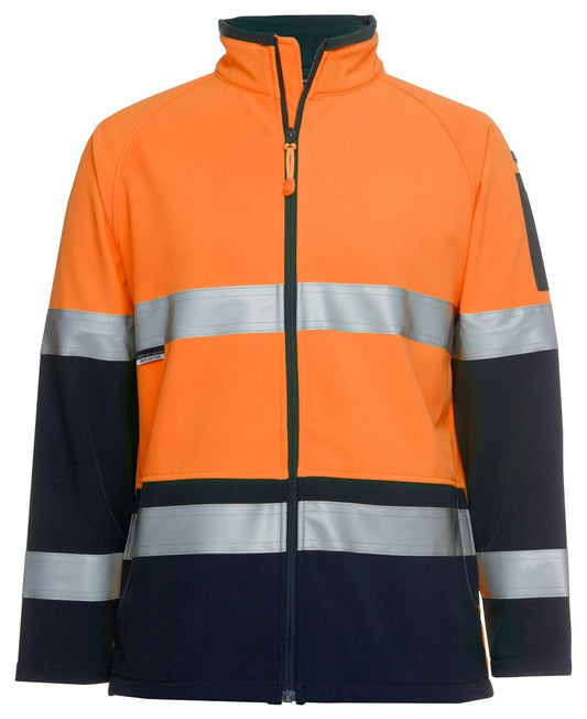 JB's Hi Vis 4602.1 (D+N) Softshell Jacket - Orange