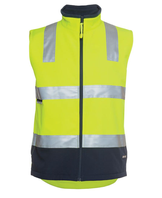 JB's Hi Vis (D+N) Softshell Vest - Green