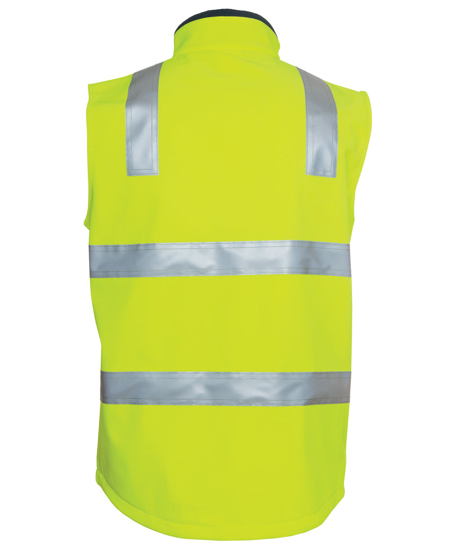 JB's Hi Vis (D+N) Softshell Vest - Green