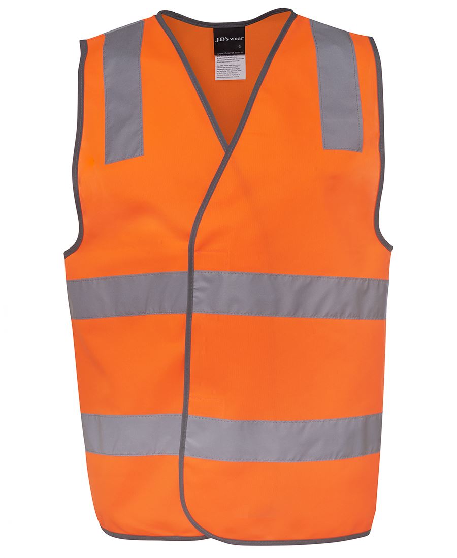 JB's Hi Vis (D+N) Safety Vest - Orange