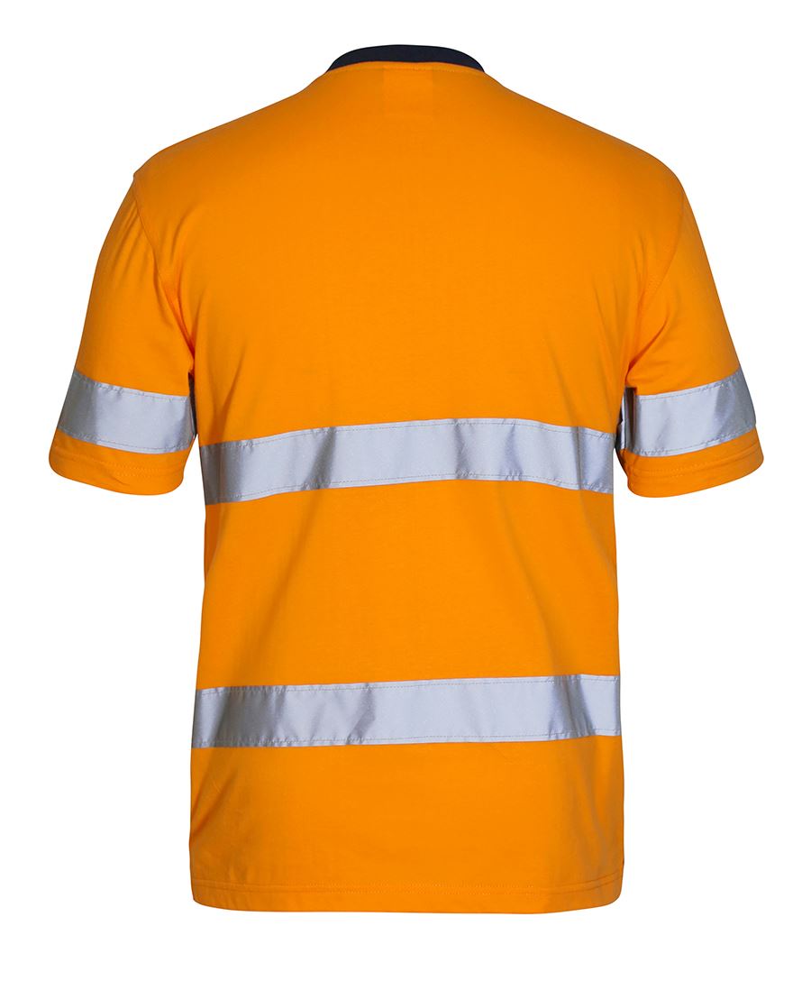 JB's Hi Vis (D+N) Cotton T-Shirt - Orange
