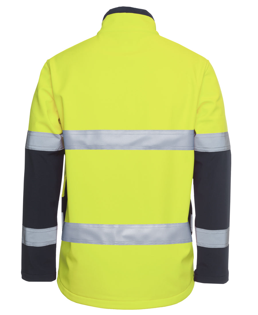 JB's Hi Vis (D+N) Three Layer Softshell Jacket - Green