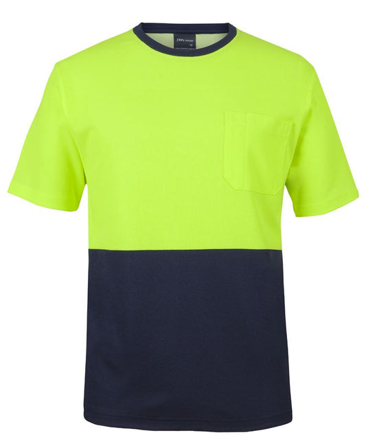JB's Hi Vis Cotton Back T-Shirt - Green