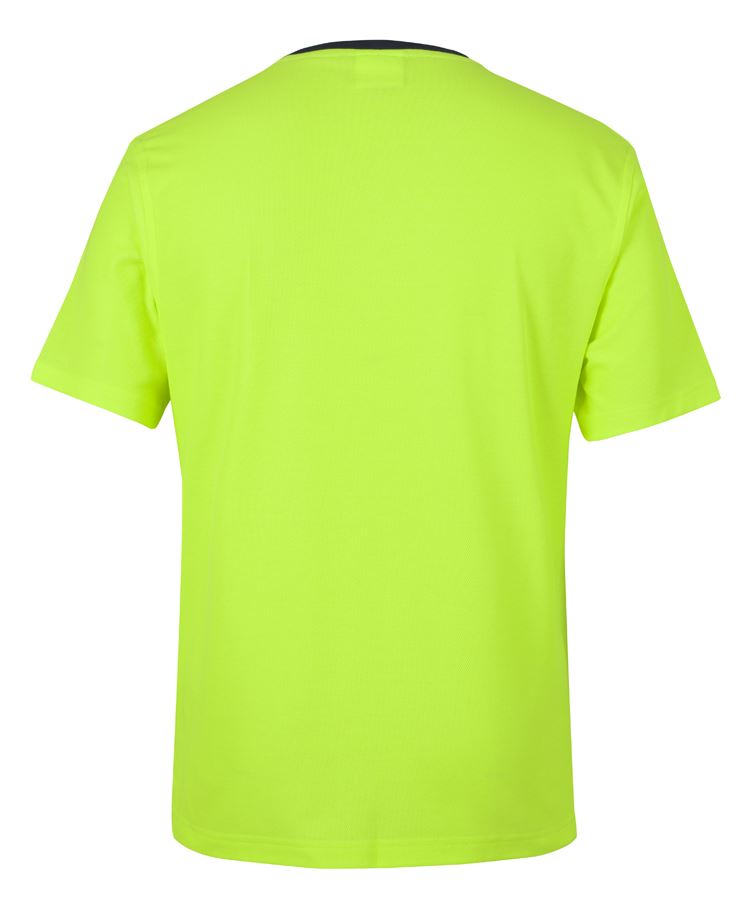 JB's Hi Vis Cotton Back T-Shirt - Green