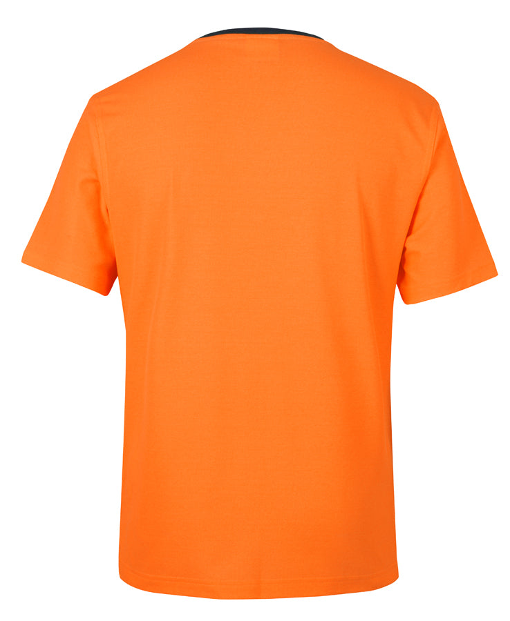 JB's Hi Vis Cotton Back T-Shirt - Orange